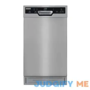 18 in. in Stainless Steel Front Control Smart Dishwasher 120-Volt Stainless Steel Tub