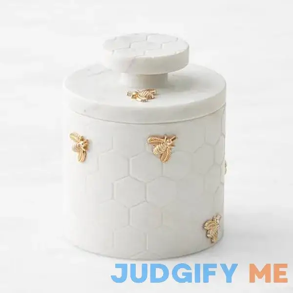 Williams Sonoma Honeycomb Marble Butter Keeper Williams Sonoma Honeycomb Marble Butter Keeper