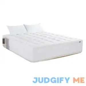 Serta Memory Flex Mattress Topper with 2 In Down Alternative Pillow Top Gusset