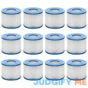 12 Pack Hot Tub Filter Type VI Spa Filters Cartridge Compatible with SaluSpa Coleman 90352E 58323 90427E Inflatable Hot Tub