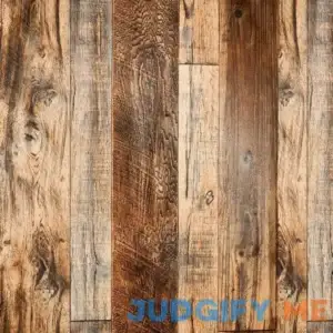 TANONE Brown Wood Peel and Stick Wallpaper 17.8" X 118.8" Self Adhesive Removable Decorative Film Wood Grain Wallpaper for Wall Covering Furniture