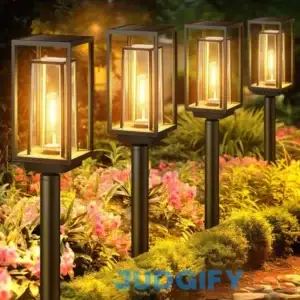 WdtPro Solar Pathway Lights Outdoor