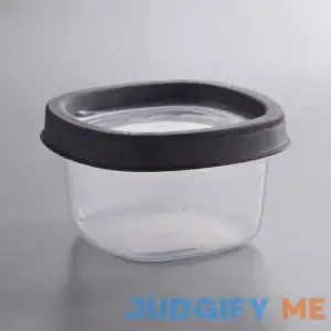 Ball 8 oz. Half-Pint Clear Round Plastic Freezer Jar with Leak-Resistant Lid