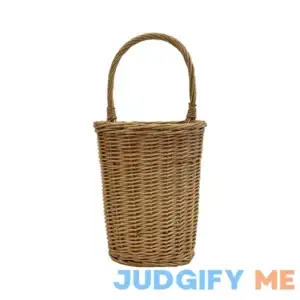 Natural Hanging Wicker Basket by Ashland