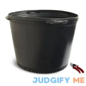 #25 Black / 5 containers - Large Nursery Containers