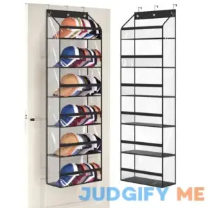 AOODA Clear Over The Door Hat Racks for Baseball Caps