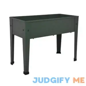 Real Living - 24" Green Elevated Metal Garden Bed