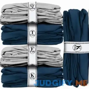 Upgraded 6 Pieces Bed Sheet Organizer Bands Sheet Storage Bands