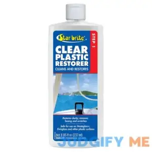 Star Brite Clear Plastic Restorer Haze & Scratch Remover STA87208