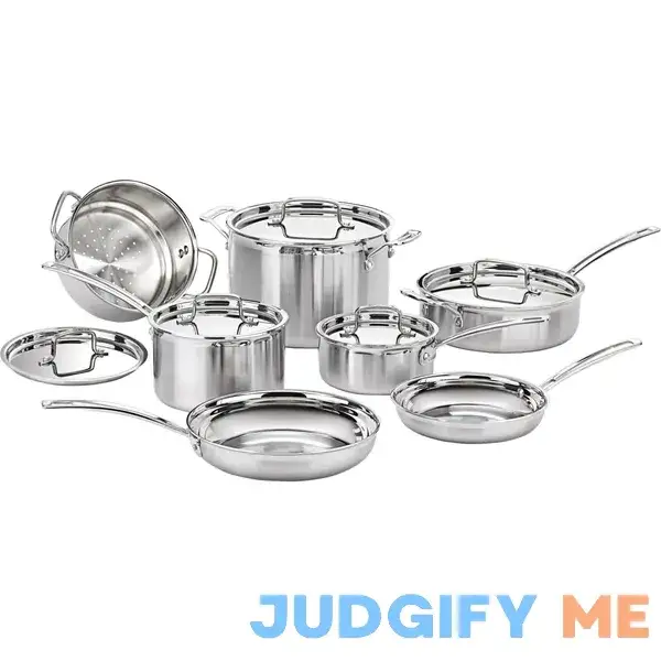 Cuisinart MultiClad Pro 12 Piece Stainless Steel Cookware Set Cuisinart MultiClad Pro 12 Piece Stainless Steel Cookware Set