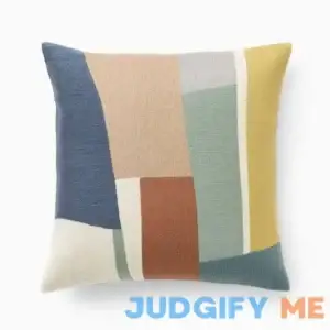 West Elm Crewel Geo Pieces PC