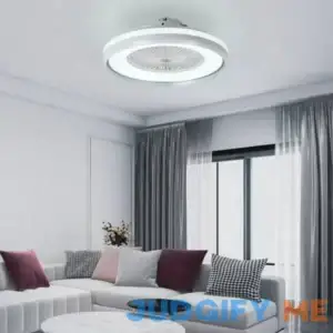 Bladeless Ceiling Fan with Light & Remote Control Ceiling Lamp Flush Mount 20
