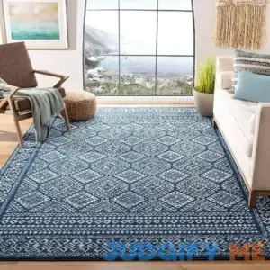 Callista Southwestern Navy/Ivory Area Rug Bungalow Rose Rug