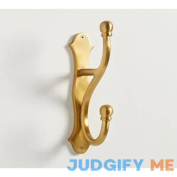 Overscale Hook Single (OD Safe) - Brass | Pottery Barn Overscale Hook Single (OD Safe) - Brass | Pottery Barn