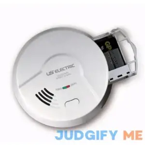 USI Electric Hardwired Ionization Smoke and Fire Alarm with Battery Backup 5304