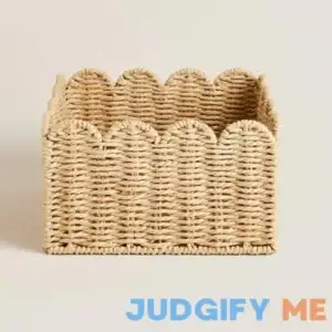 Scalloped Edge Basket