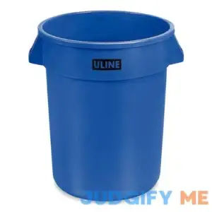 Uline Trash Can 32 Gallon H-3688