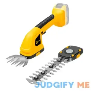 Cordless Hedge Trimmer Compatible with DeWALT 18v 20v Max Battery 2 in 1 Grass Trimmer for Yard & Lawn(Battery not Included)