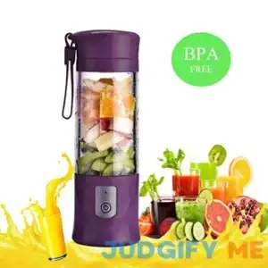 Sweet decoration USB Portable Juicer Cup Blender Mini Juice Mixer with Updated 6 Blades