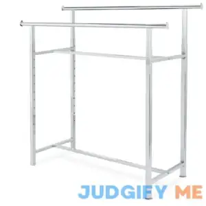 Uline Double-Rail Clothes Rack