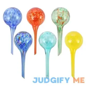 Trenton Gifts 6-Pack Plant Watering Globes Self Watering Bulbs for Indoor & Outdoor Plants