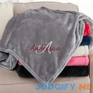 Personalized Fleece Blankets - 50x60 - You Name It