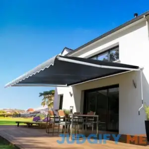 outdoor Patio Manual Retractable Exterior Window Awning Edrosie Inc