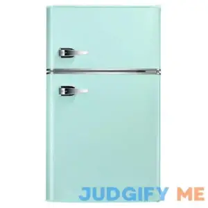 19.69 in. 3.2 cu. ft. 2-Door Retro Mini-Refrigerator