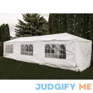 Party Tent Canopy Tent for Outdoor Wedding Party *New Heavy Duty Design* or Camping BBQ w/Removable Waterproof Sidewalls