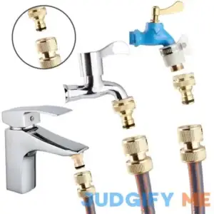 15mm-23mm Universal Kitchen Hose Adapter Faucet Connector Mixer Hose Adapter