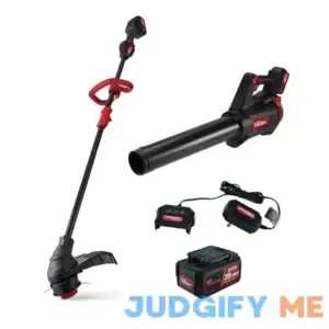 Hyper Tough 20V Max Brushless Battery Powered Trimmer Blower Combo