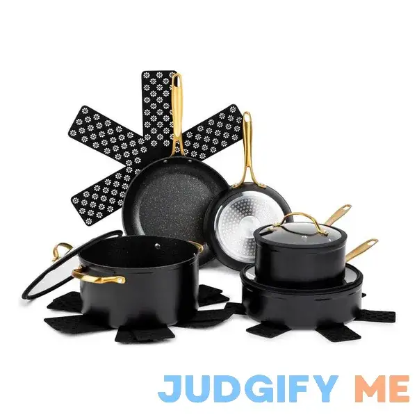 Thyme & Table Non-Stick 12-Piece Signature Cookware Set Thyme & Table Non-Stick 12-Piece Signature Cookware Set