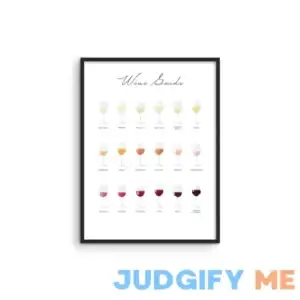 Haus AND Hues Wine Poster Wine Prints Wall Art Wine Decor for Kitchen