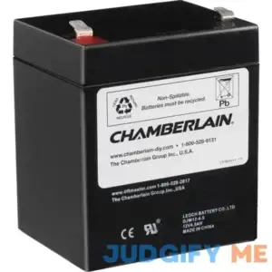Chamberlain / LiftMaster / Craftsman 4228 Replacement Battery for Battery Backup Equipped Garage Door Openers