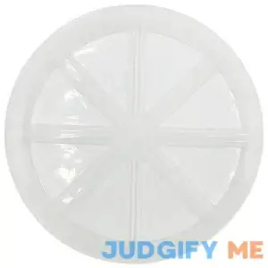 Classic Home and Garden Plastic Planter Saucer Clear