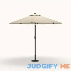 Mosaic Round 9 ft Patio Market Solid Umbrella Khaki - Patio Accessories/Heating at Academy Sports