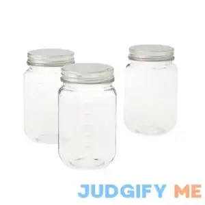 16 oz Plastic Mason Jars by Celebrate It 3ct