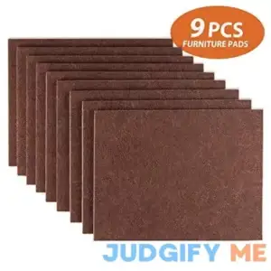 BaiPok Furniture Pads 9 8" x 6" x 1/5" Furniture Felt Pads Self Adhesive