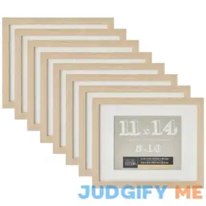 Studio Decor Blonde Belmont Frame with Mat