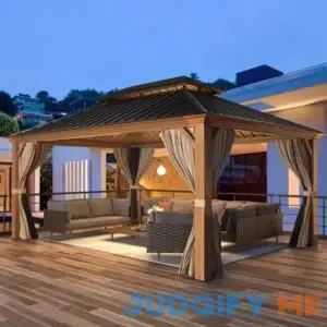 MELLCOM 12' X 16' Hardtop Gazebo