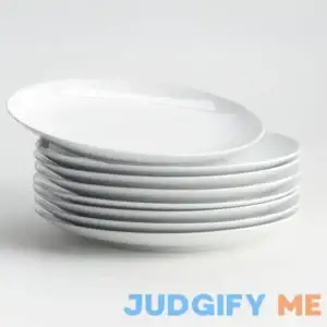 Aspen Coupe Dinner Plates 10.5"