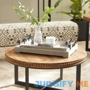 Jackeline Wood Coffee Table Tray Set Laurel Foundry Modern Farmhouse