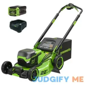 Greenworks 60V 22-in. Brushless Cordless Battery Walk-Behind Self-Propelled Push Lawn Mower