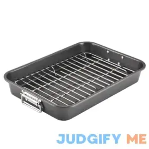 Farberware Bakeware Nonstick Roaster with Flat Rack