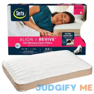 Serta Rest & Revive Gel Memory Foam Pillow