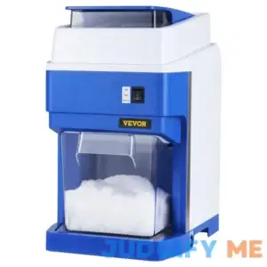 VEVOR Commercial Ice Shaver Crusher 265lbs Per Hour Electric Snow Cone Maker with 4.4lbs Ice Box
