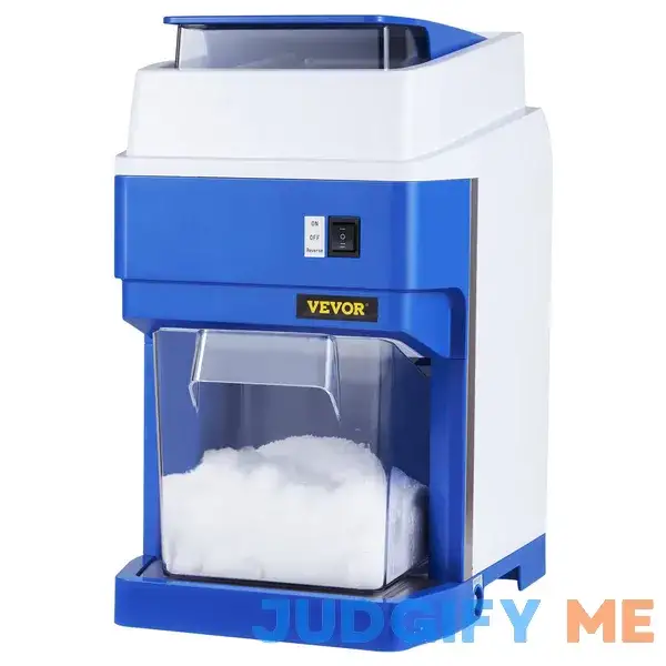 VEVOR Commercial Ice Shaver Crusher 265lbs Per Hour Electric Snow Cone Maker with 4.4lbs Ice Box VEVOR Commercial Ice Shaver Crusher 265lbs Per Hour Electric Snow Cone Maker with 4.4lbs Ice Box