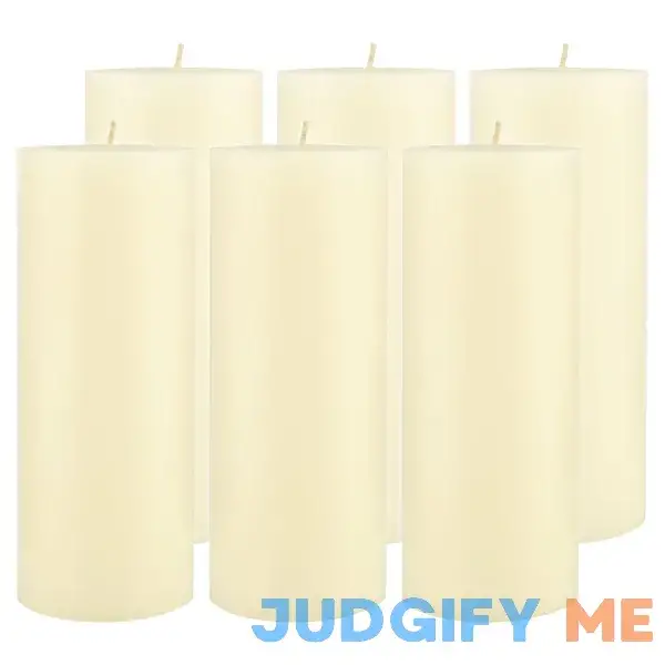 Stonebriar 3 inch x Unscented 1-Wick Pillar Candles Stonebriar 3 inch x Unscented 1-Wick Pillar Candles