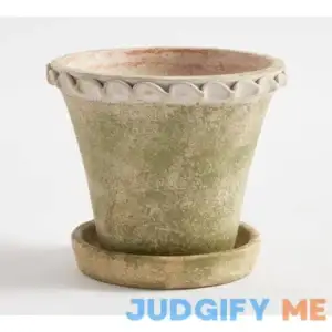 Pottery Barn Outdoor Provence Planter Scalloped