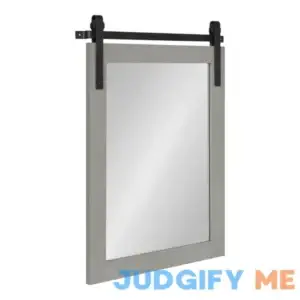 Kate and Laurel Cates Rustic Wall Mirror